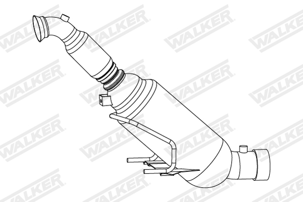 WALKER DPF kübemefilter 73168