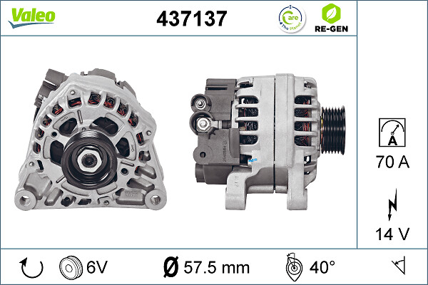VALEO Generaator 437137