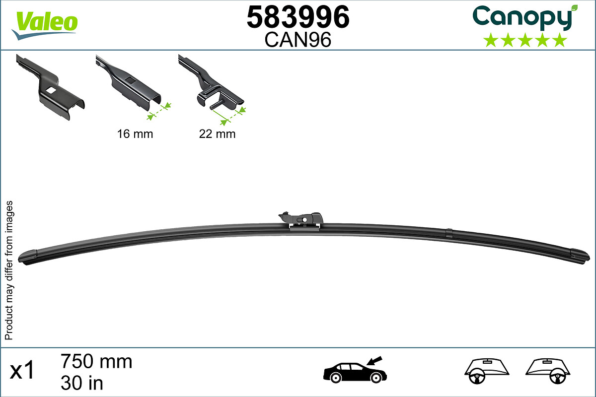 VALEO Torkarblad 583996
