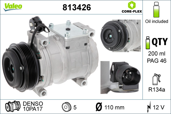 VALEO Kompressor,kliimaseade 813426