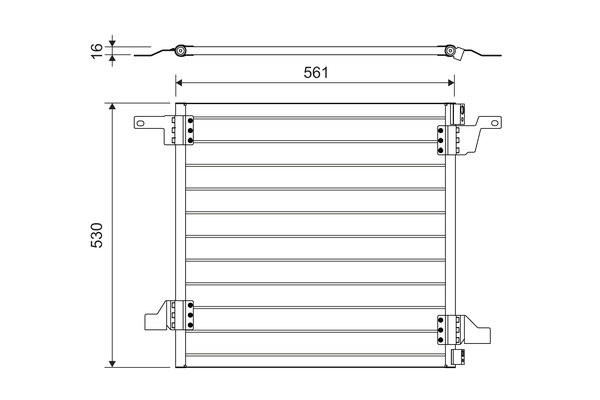 VALEO Kondensaator,kliimaseade 817458