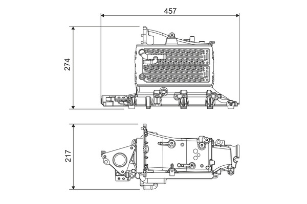 VALEO Intercooler 818685