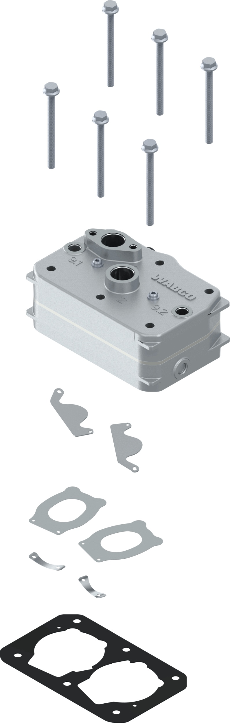 WABCO Zestaw naprawczy, wspomaganie sprzęgła 4124420002