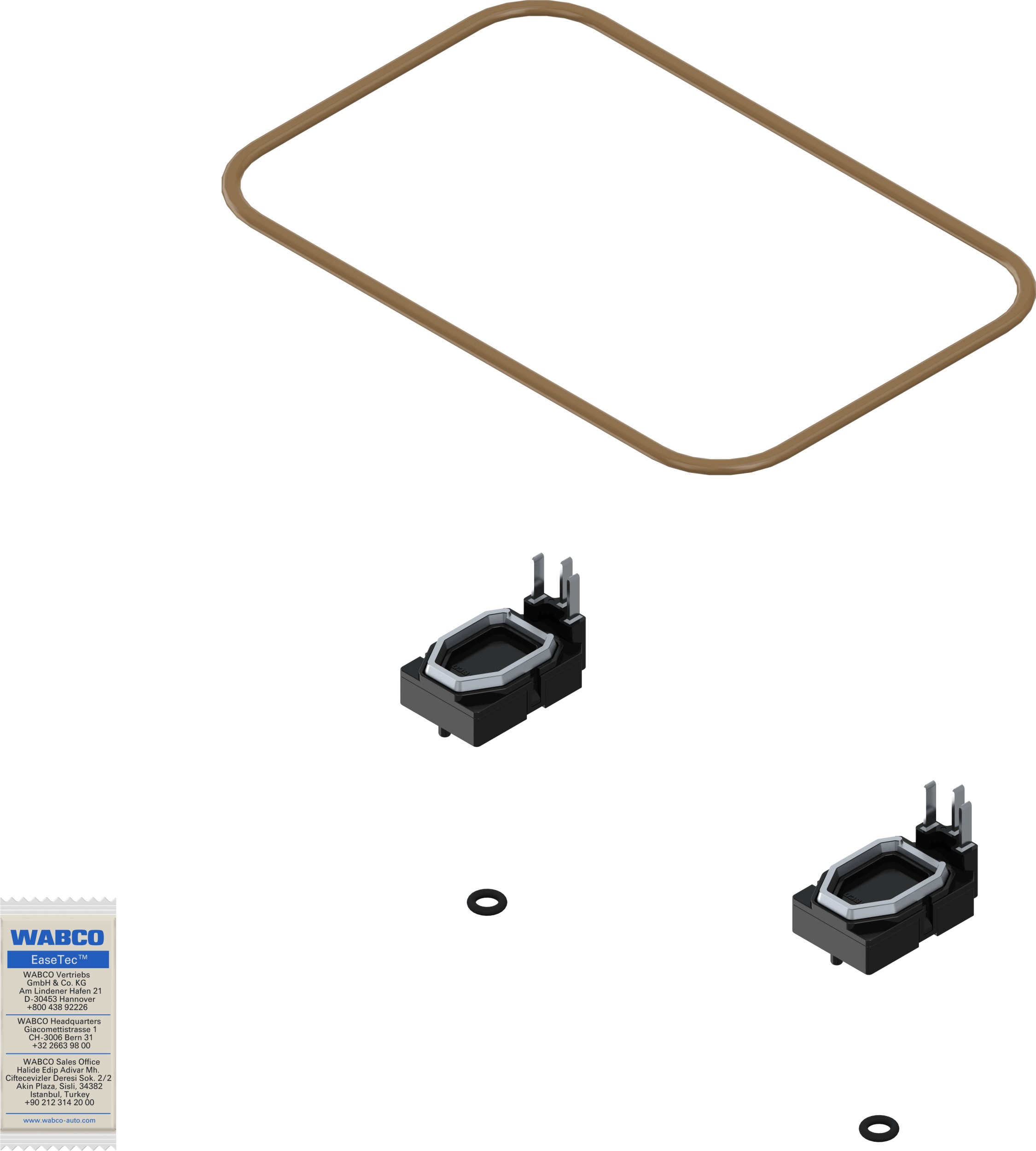 WABCO Osłona, prowadzenie zacisku hamulcowego 4801049222