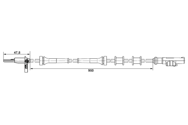 BOSCH Andur, rattapöörete arv 0 265 007 883