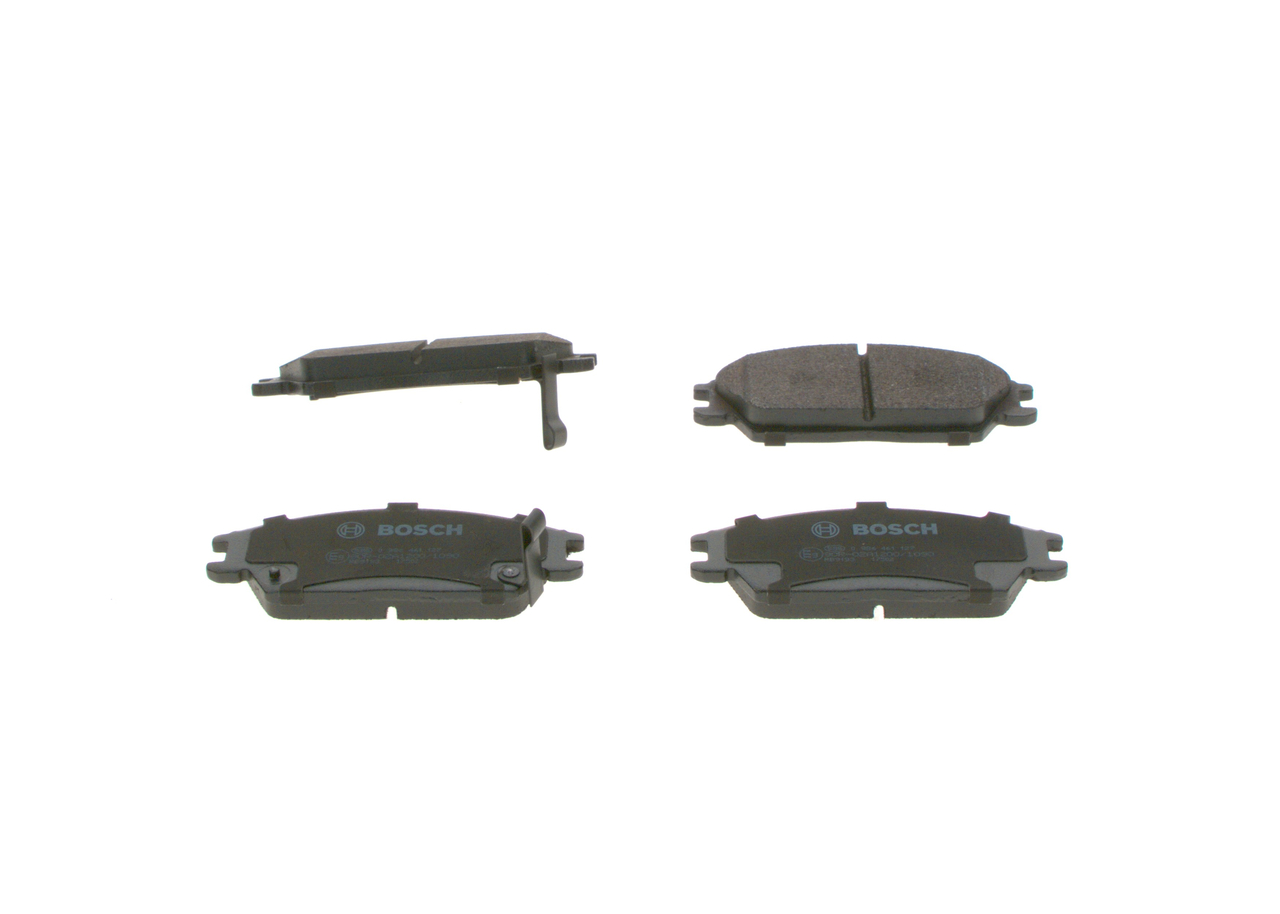 BOSCH Piduriklotside komplekt, ketaspidur 0 986 461 127
