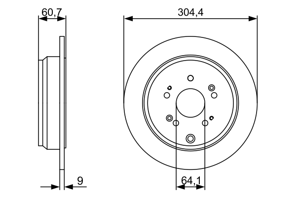 BOSCH Piduriketas 0 986 479 V84