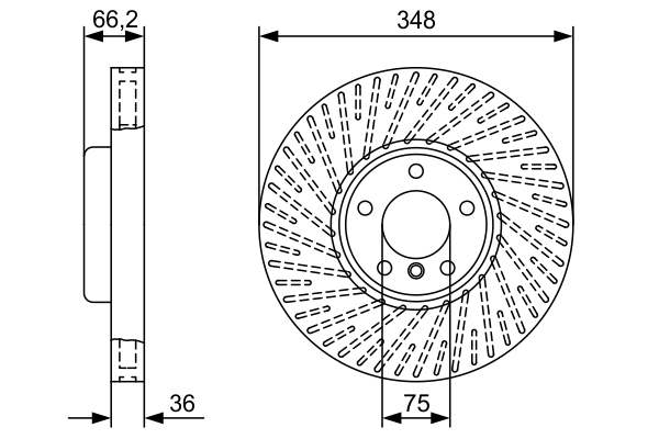 BOSCH Piduriketas 0 986 479 W19