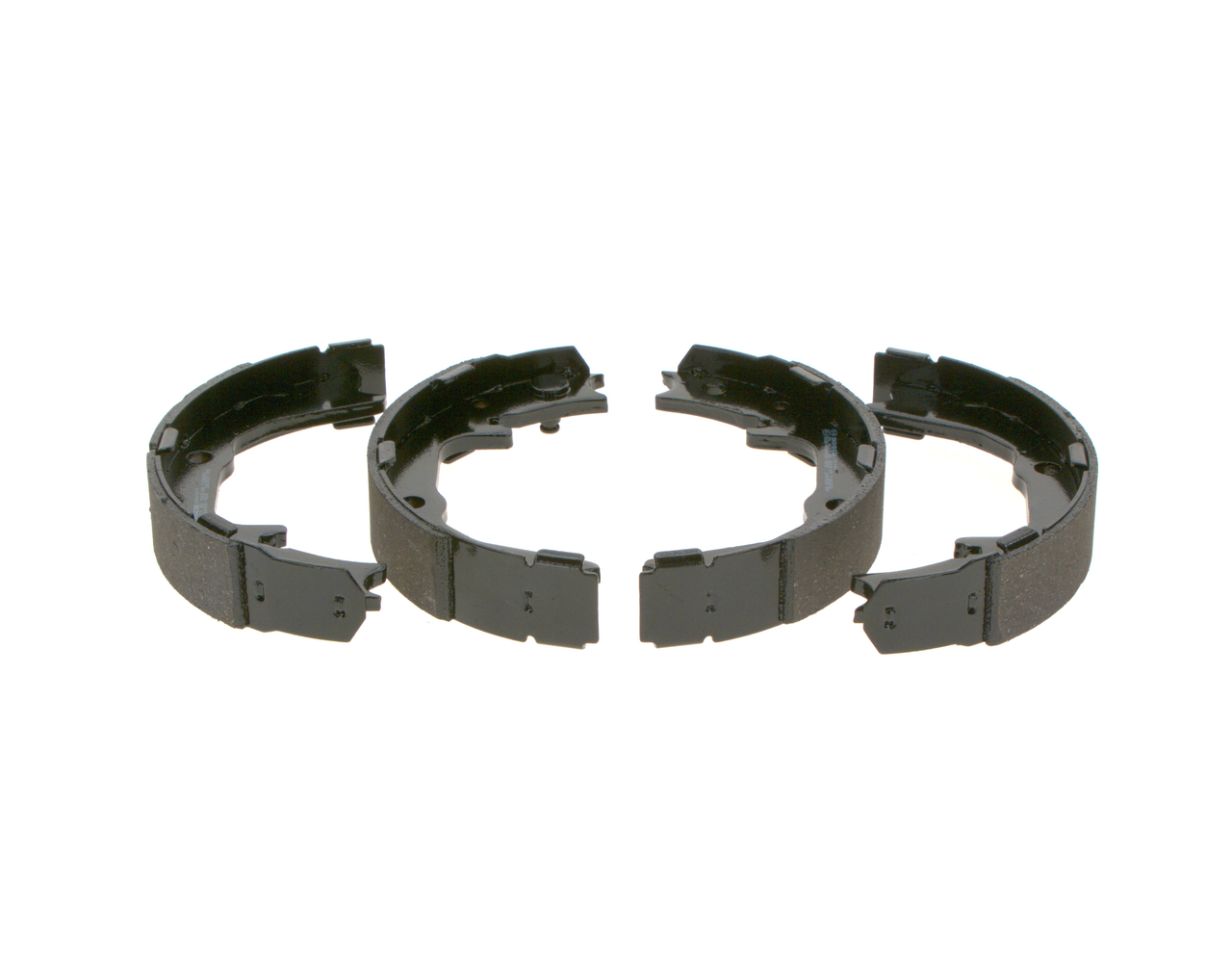 BOSCH Trummelpiduriklotside komplekt, käsipidur 0 986 487 683