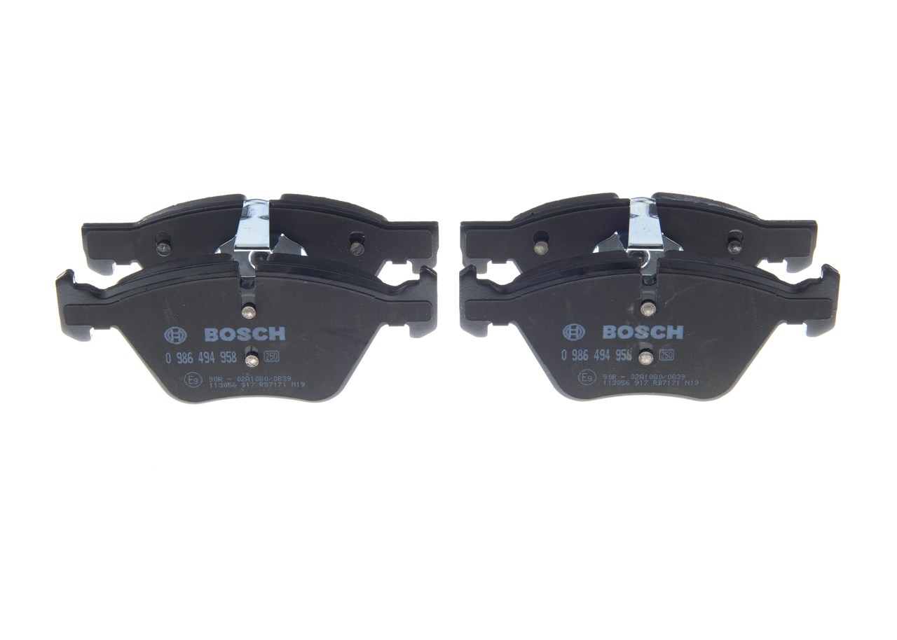 BOSCH Piduriklotside komplekt, ketaspidur 0 986 494 958