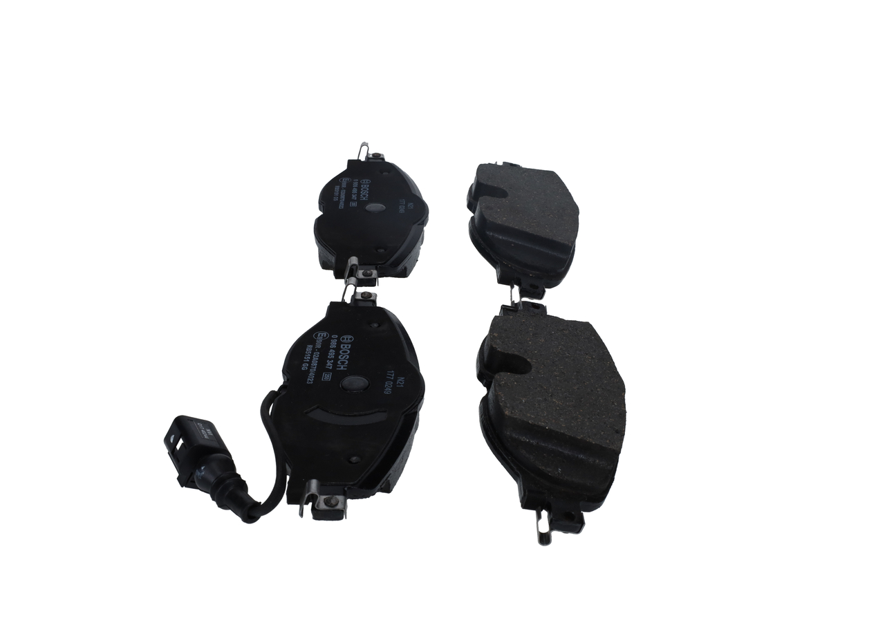 BOSCH stabdžių trinkelių rinkinys, diskinis stabdys 0 986 495 347