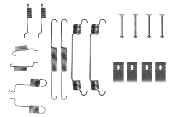 BOSCH Lisatarvikute komplekt, trummelpiduriklotsid 1 987 475 123