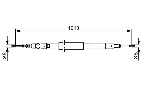 BOSCH Tross, käsipidur 1 987 482 318