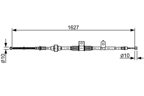 BOSCH Vaijeri, seisontajarru 1 987 482 518