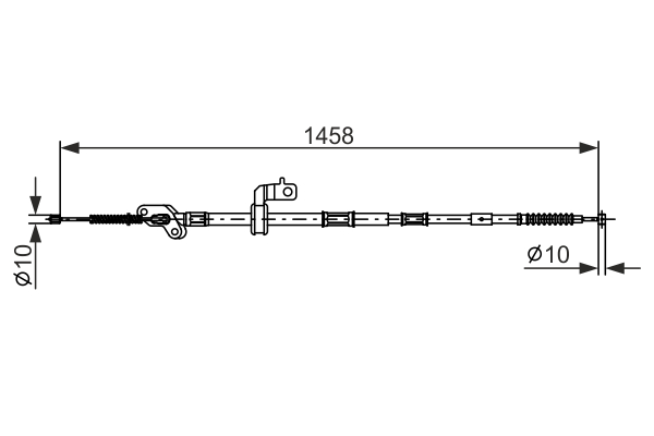 BOSCH Vaijeri, seisontajarru 1 987 482 903