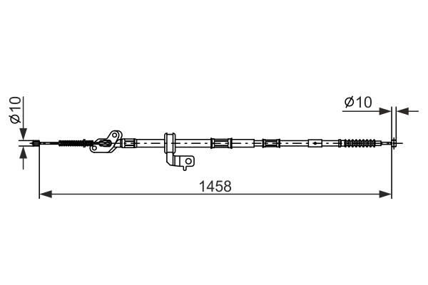 BOSCH Vaijeri, seisontajarru 1 987 482 904