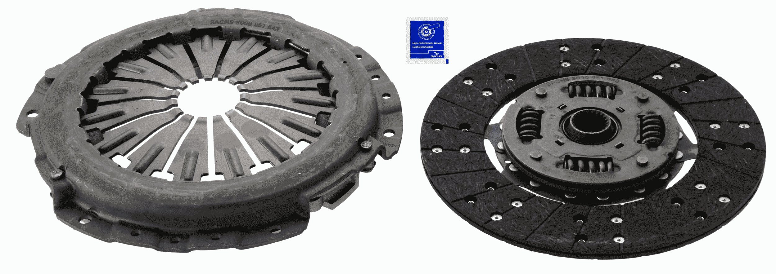 SACHS Kopplingssats 3000 951 543