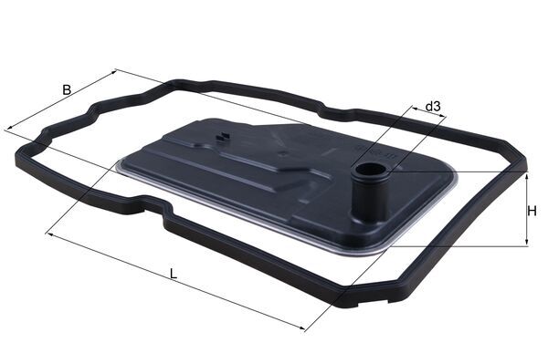 KNECHT Hüdraulikafilter,automaatkäigukast HX 124D