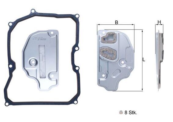 KNECHT hidraulinis filtras, automatinė transmisija HX 150KIT