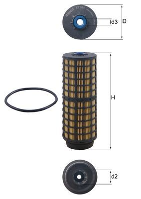 KNECHT Kütusefilter KX 564D