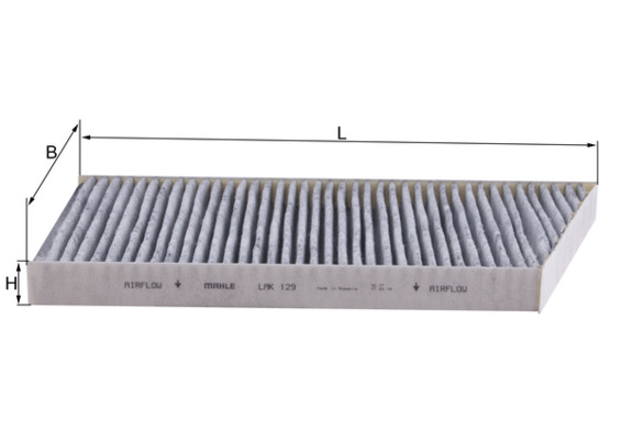KNECHT Filter,salongiõhk LAK 129