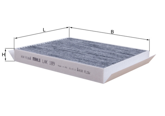 KNECHT Filter,salongiõhk LAK 189