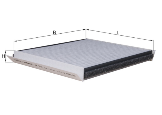 KNECHT Filter,salongiõhk LAK 362