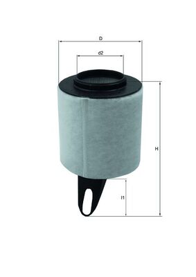 KNECHT Õhufilter LX 1650