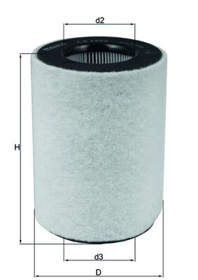 KNECHT Õhufilter LX 1792