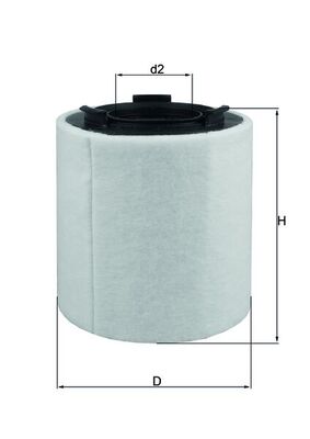 KNECHT Õhufilter LX 2831