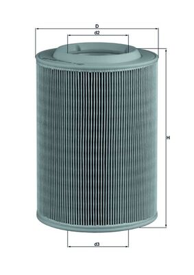 KNECHT oro filtras LX 314