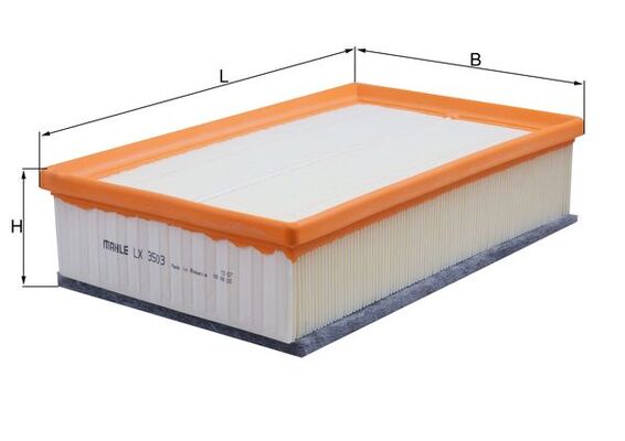 KNECHT Ilmansuodatin LX 3503