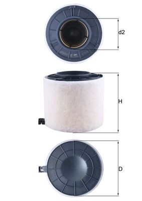 KNECHT Ilmansuodatin LX 4410