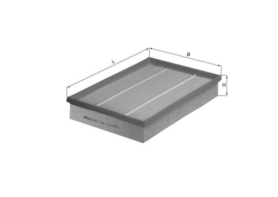 KNECHT Õhufilter LX 460/1