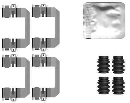 TEXTAR Lisakomplekt, ketaspiduriklotsid 82561800