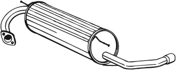 BOSAL Takaäänenvaimentaja 228-003