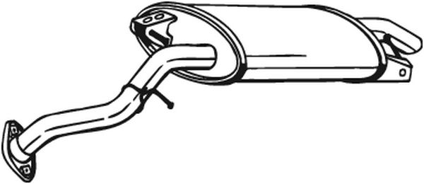 BOSAL Takaäänenvaimentaja 228-081