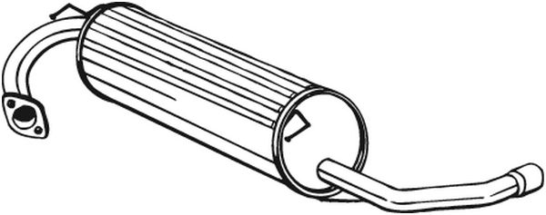 BOSAL Takaäänenvaimentaja 278-839