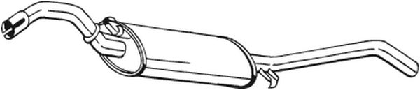 BOSAL galinis duslintuvas 279-385