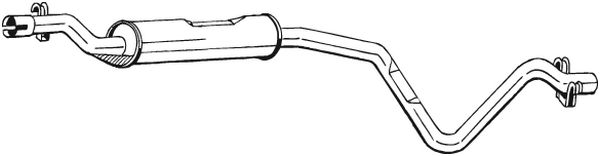 BOSAL vidurinis duslintuvas 282-247