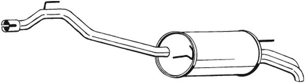 BOSAL galinis duslintuvas 283-385