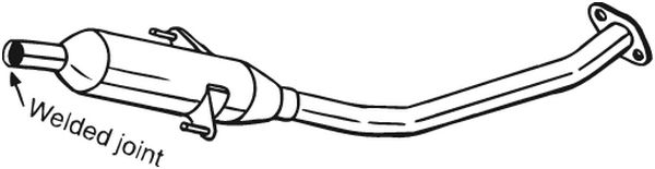 BOSAL Keskiäänenvaimentaja 284-571