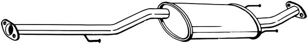 BOSAL Takaäänenvaimentaja 284-909