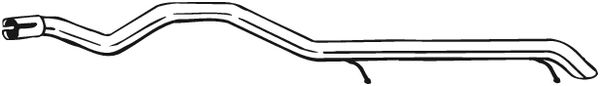 BOSAL išleidimo kolektorius 850-043