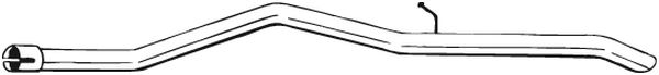BOSAL Avgasrör 851-157