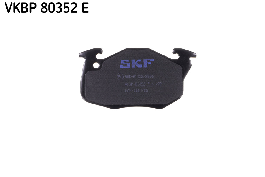 SKF Zestaw klocków hamulcowych, hamulce tarczowe VKBP 80352 E