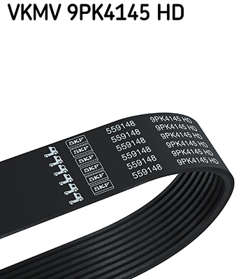 SKF Pasek klinowy wielorowkowy VKMV 9PK4145 HD