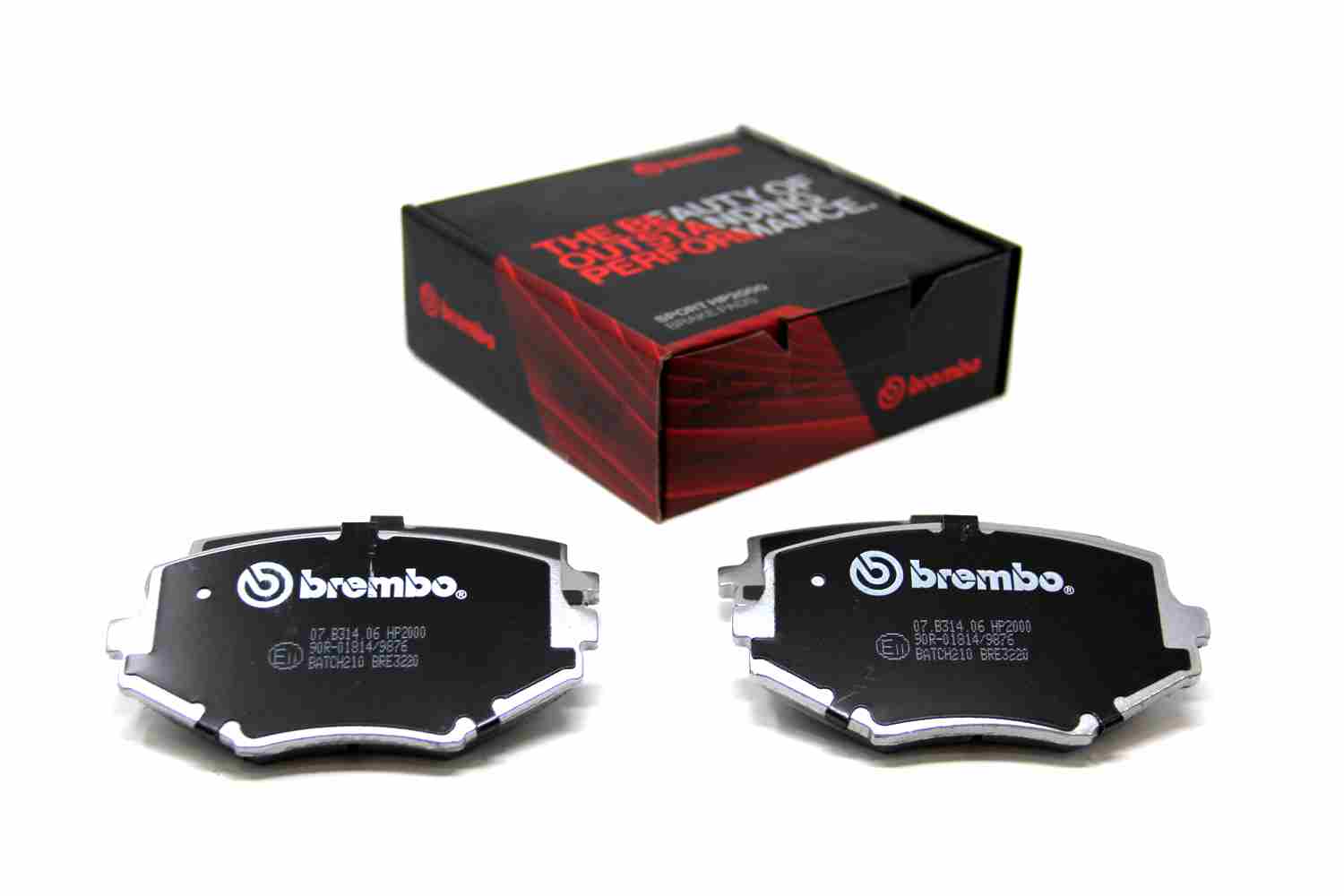 BREMBO Raceing-piduriklotsi komplekt 07.B314.06