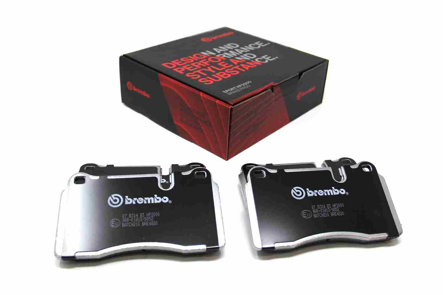 BREMBO Raceing-piduriklotsi komplekt 07.B314.83