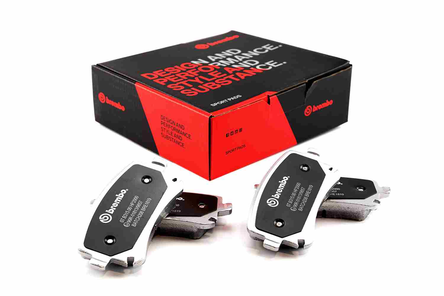 BREMBO Teho-jarrupalasarja 07.B315.00
